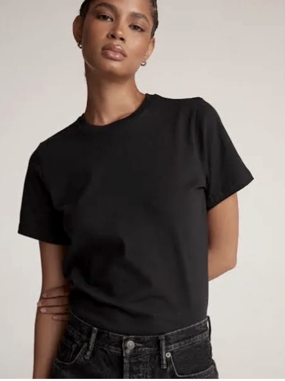 Clyque Black T Shirt Bodysuit